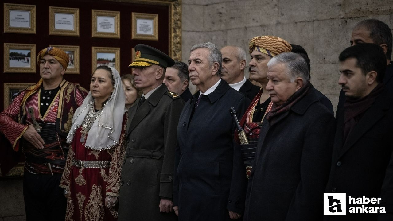 Başkent protokolünden Anıtkabir ziyareti