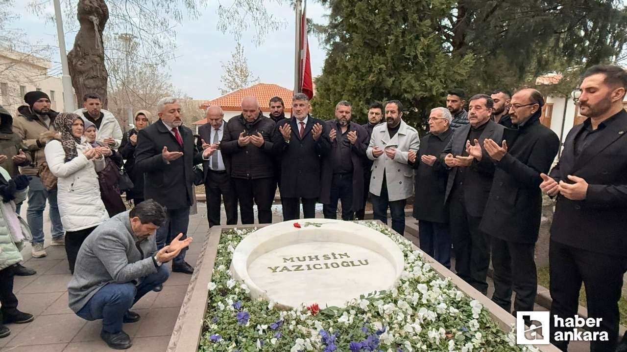 Muhsin Yazıcıoğlu doğumunun 70. yıl dönümünde Ankara'da anıldı!