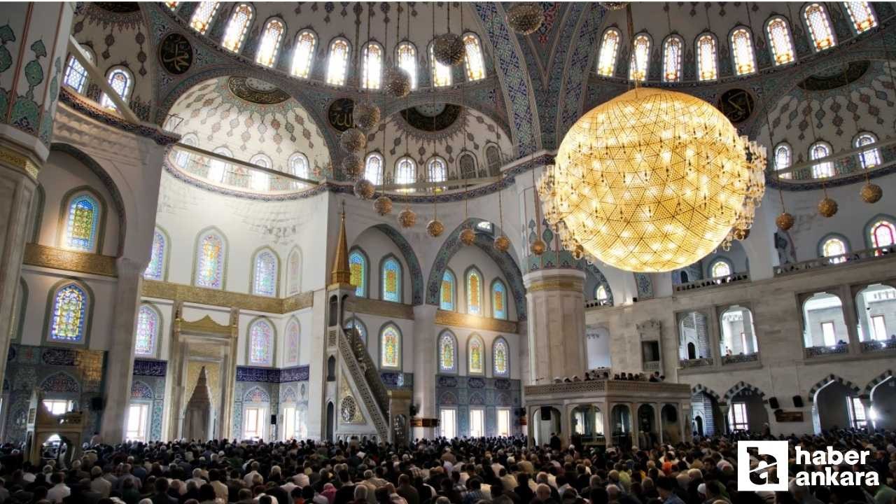 Ankara'nın tarihi camilerinde yarın ikramda bulunulacak!