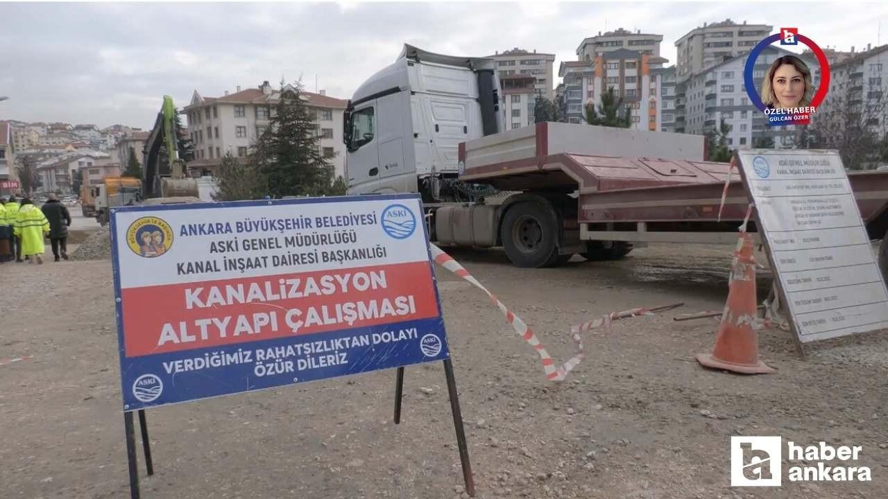 ASKİ Etimesgut, Sincan, Pursaklar, Çankaya ve Yenimahalle için duyurdu