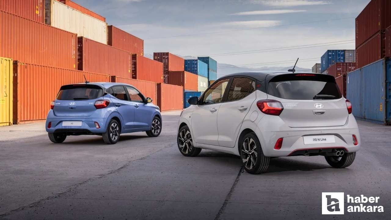 Hyundai 2025 model araçların fiyat listesini yayımladı! i10 i20 Ocak kampanyası