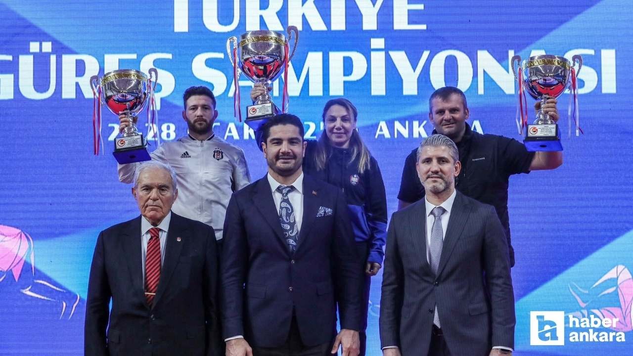 Türkiye Güreş Şampiyonası'nda kadınlar kategorisinde müsabakalar tamamlandı