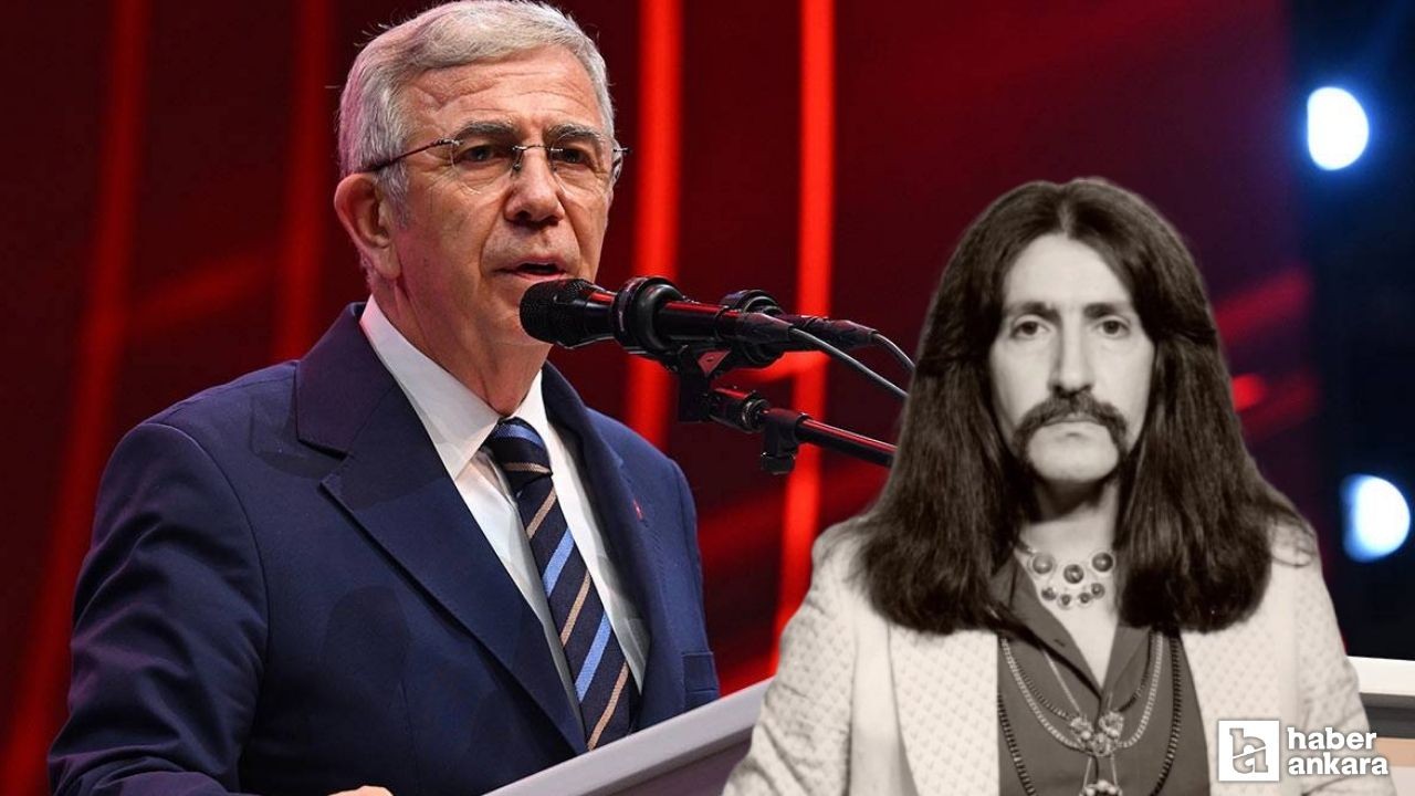 Mansur Yavaş'tan, Barış Manço için anma mesajı