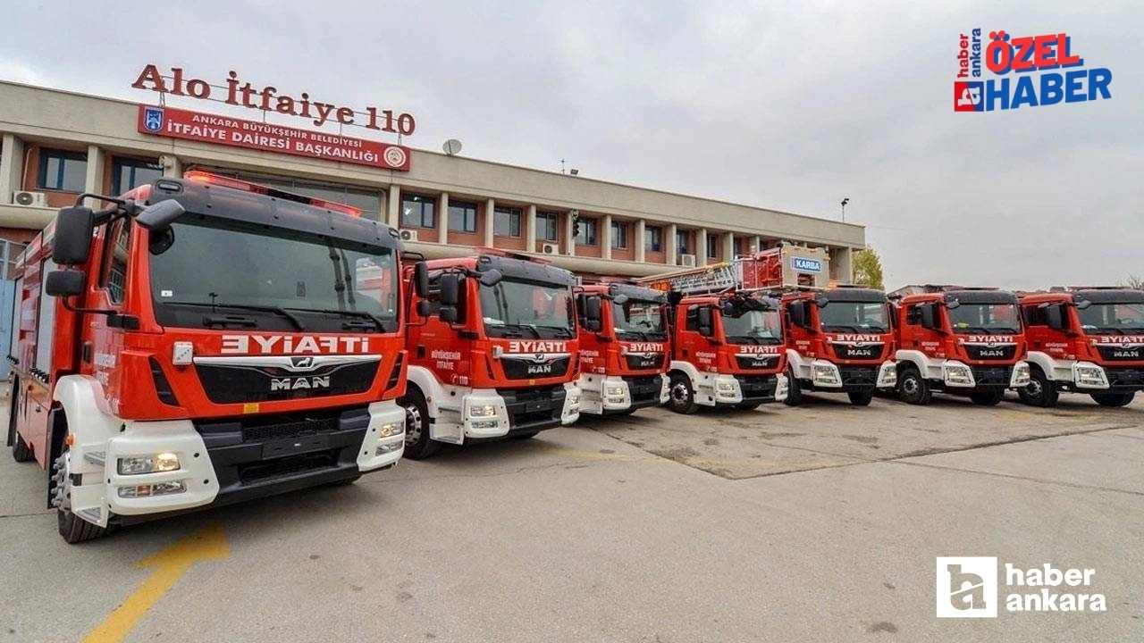 ABB'den yangınlara karşı yeni tedbir: 2 itfaiye aracı alınacak
