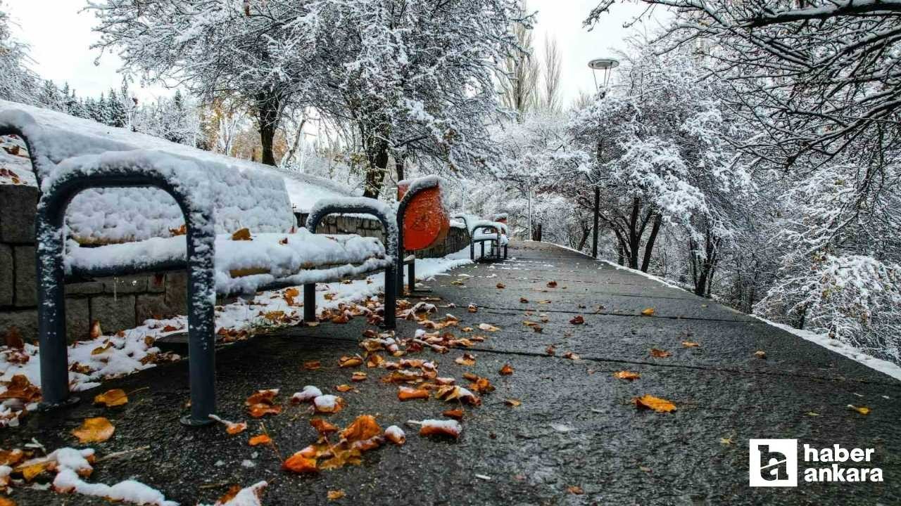 Ankara için hava durumu tahmini belli oldu