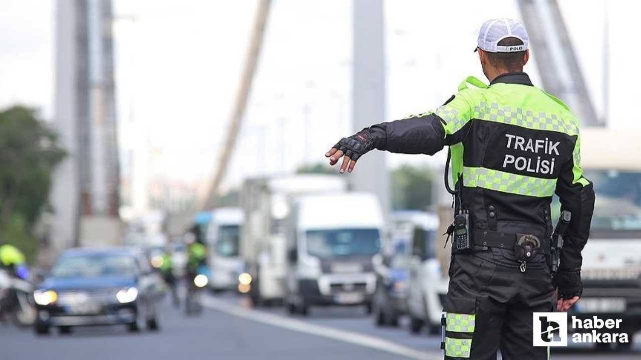Ankara'da denetim: 1 haftada 3 milyon 277 bin 604 araç denetlendi