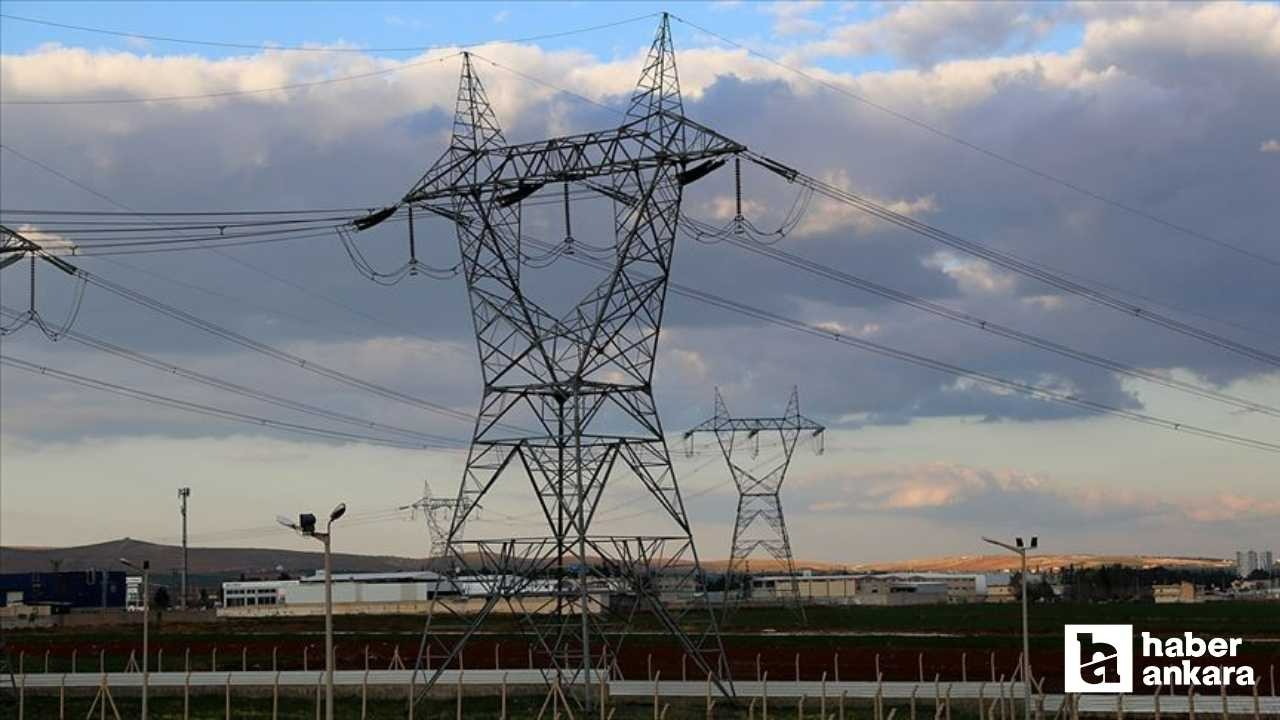Türkiye'de günlük üretilen elektrik belli oldu