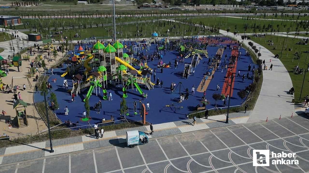 Türkiye'nin en büyük çocuk parkı burada! Sincan Belediyesi açmıştı