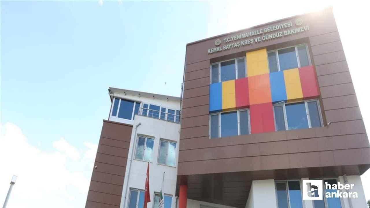Yenimahalle Belediyesi'nin Kreş ve Gündüz Bakımevlerine yoğun ilgi