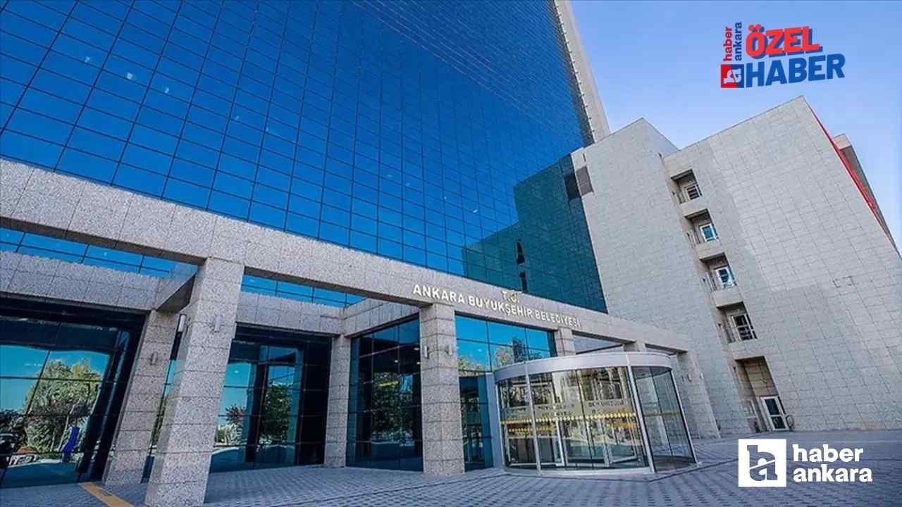 Ankara Büyükşehir Belediyesi 2 ilçede imar planı değişikliği yaptı