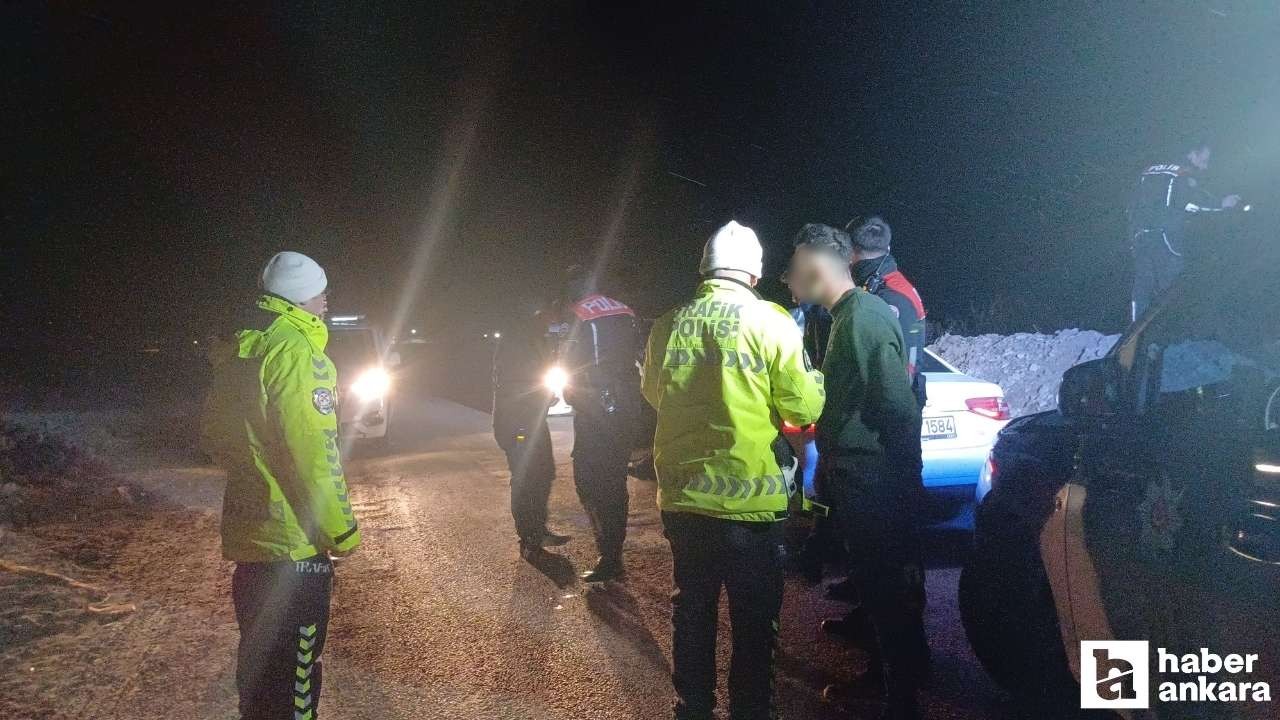 Çorum'da polisten kaçan sürücünün otomobilinde yasaklı madde yakalandı!