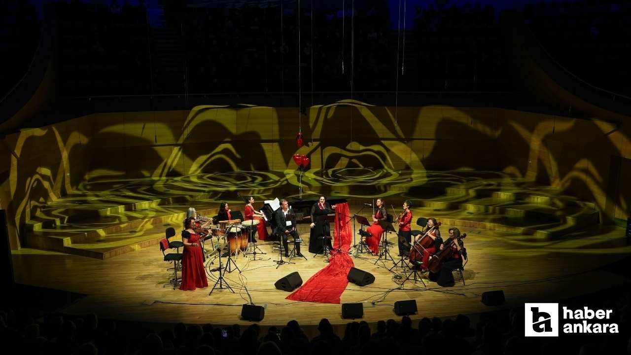 Ankara'da Allegra Ensemble Sevgililer Günü özel konseri verdi