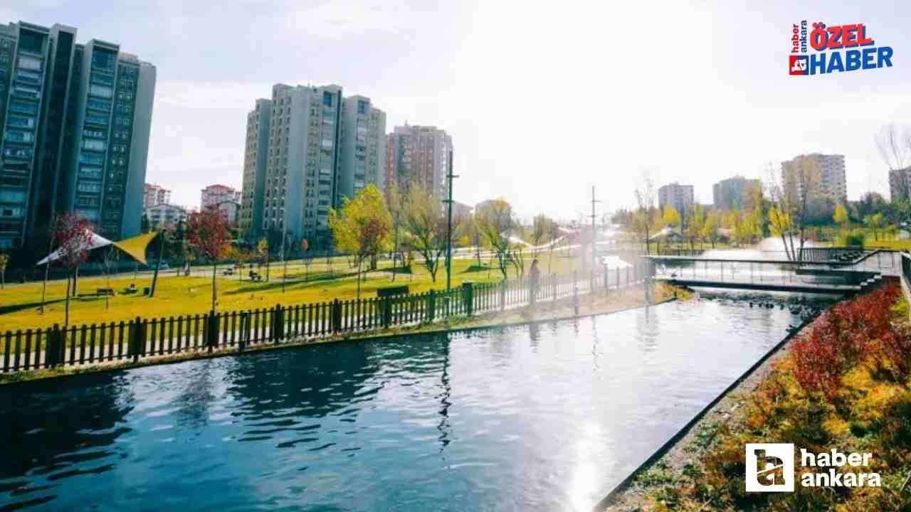 Başkent’in bu parkı yaz kış fark etmeden bir dolup bir boşalıyor!