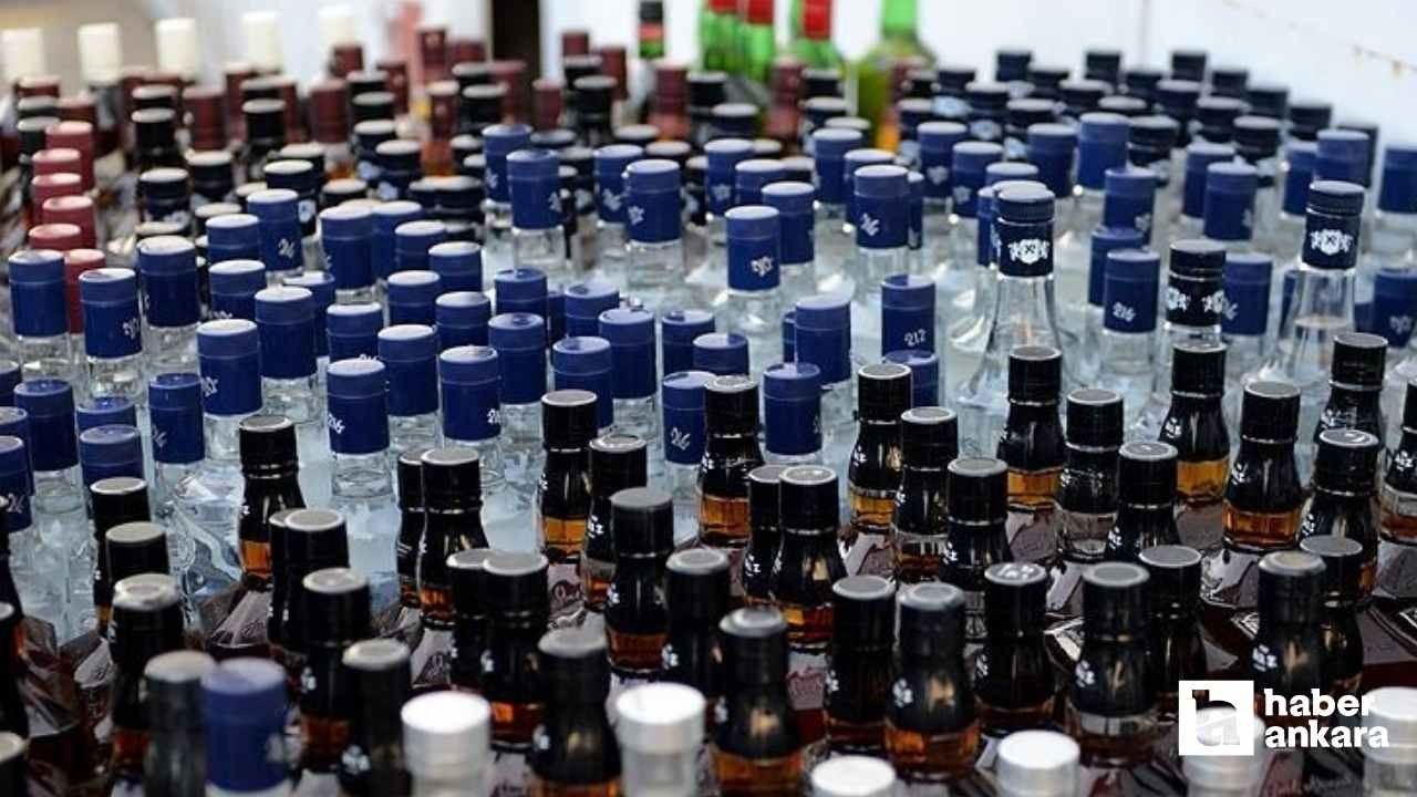 Ankara dahil büyükşehirlerde sahte alkol tehlikesi devam ediyor