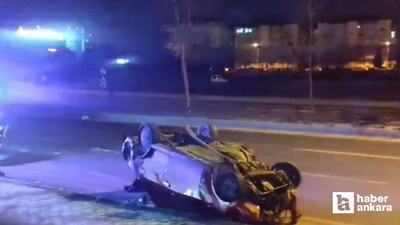 Eskişehir çevreyolu Ankara istikametinde kaza