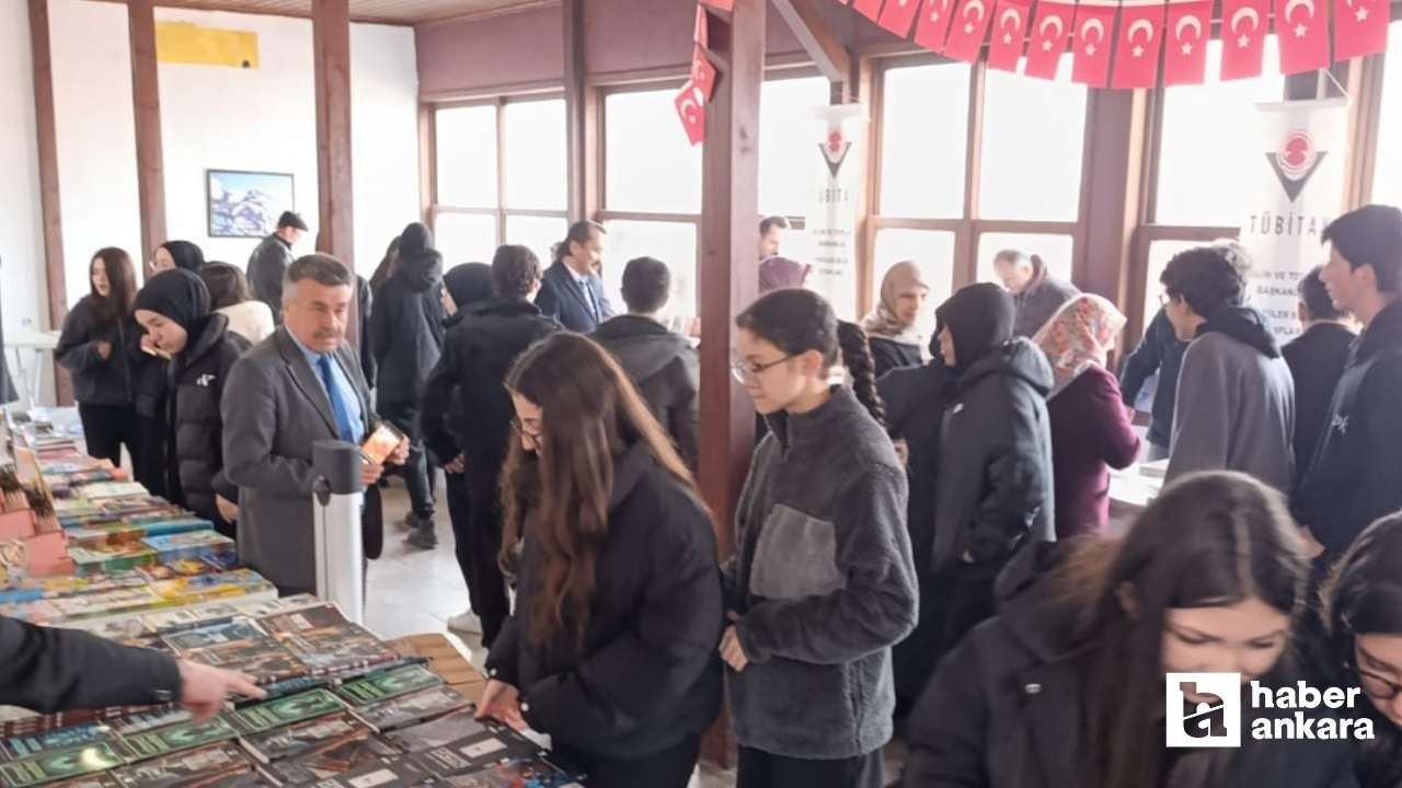Ankara Nallıhan'da 1. Kitap Fuarı için açılış yapıldı