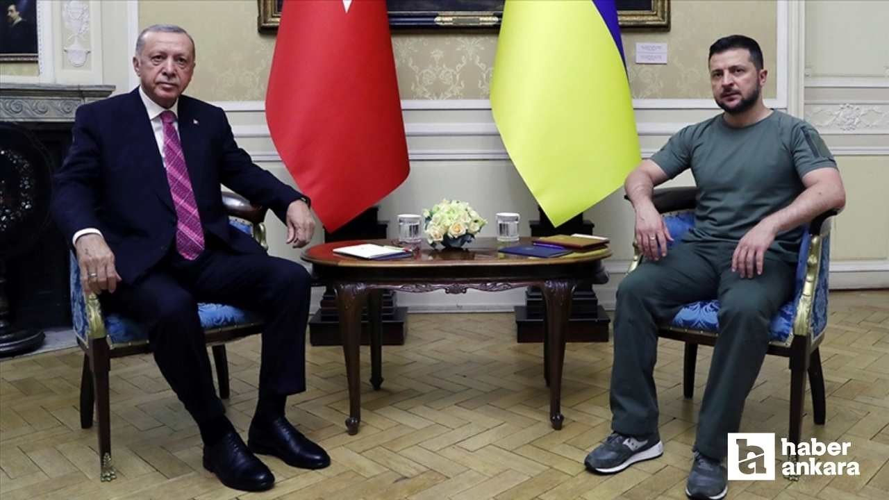Ukrayna Devlet Başkanı Volodimir Zelenski yarın Ankara'ya geliyor!