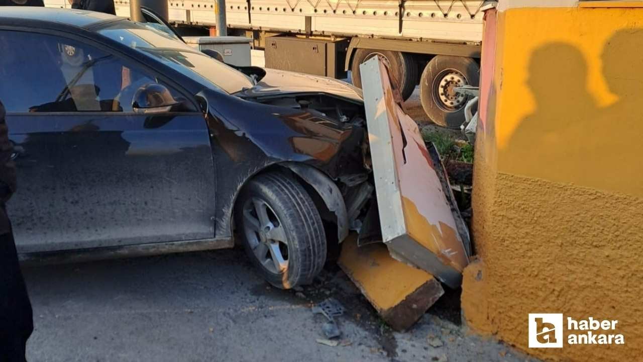 Tarsus-Ankara istikametinde kaza