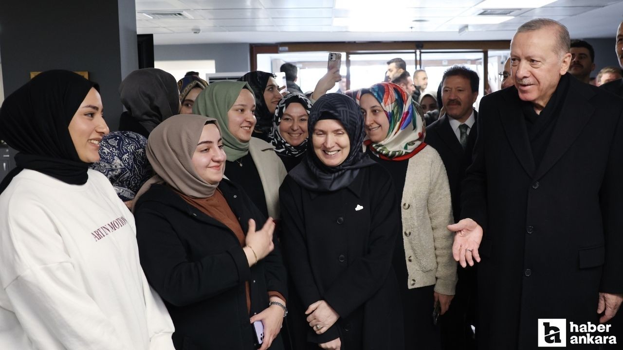 Cumhurbaşkanı Erdoğan’dan Mevlana Camisi Diyanet Gençlik Merkezi’ne ziyaret