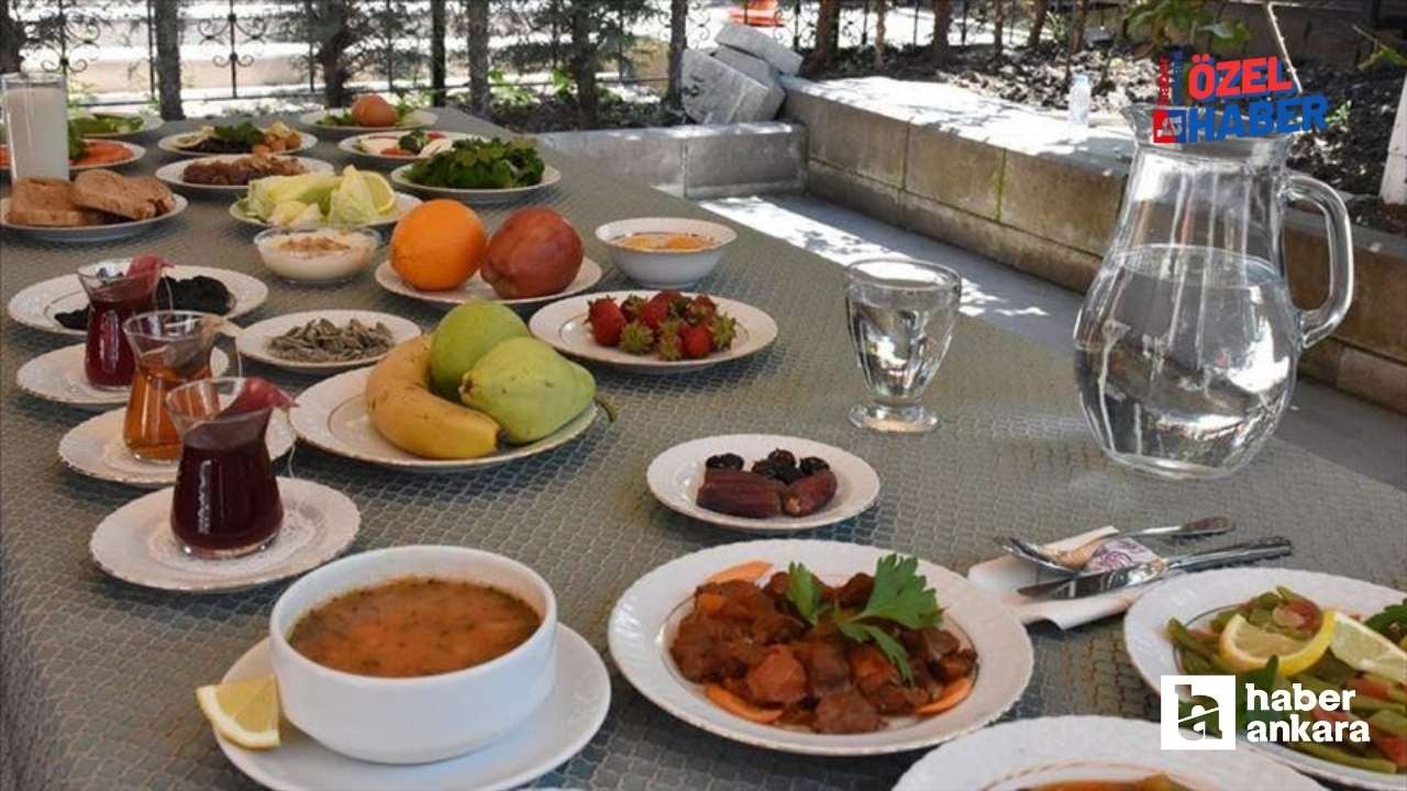 Ankara Vakıflar Bölge Müdürlüğü iftar sofraları kuracak!