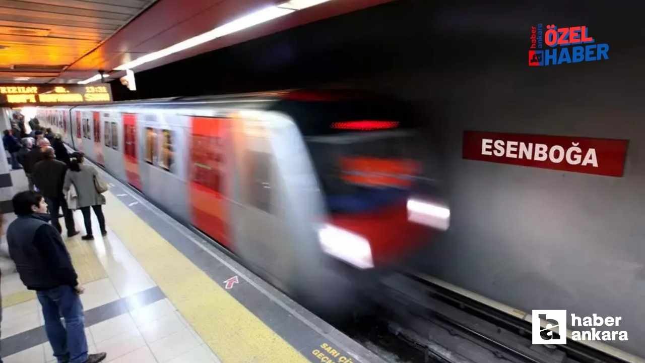 Ankara Esenboğa Havalimanı metrosu TBMM gündeminde!