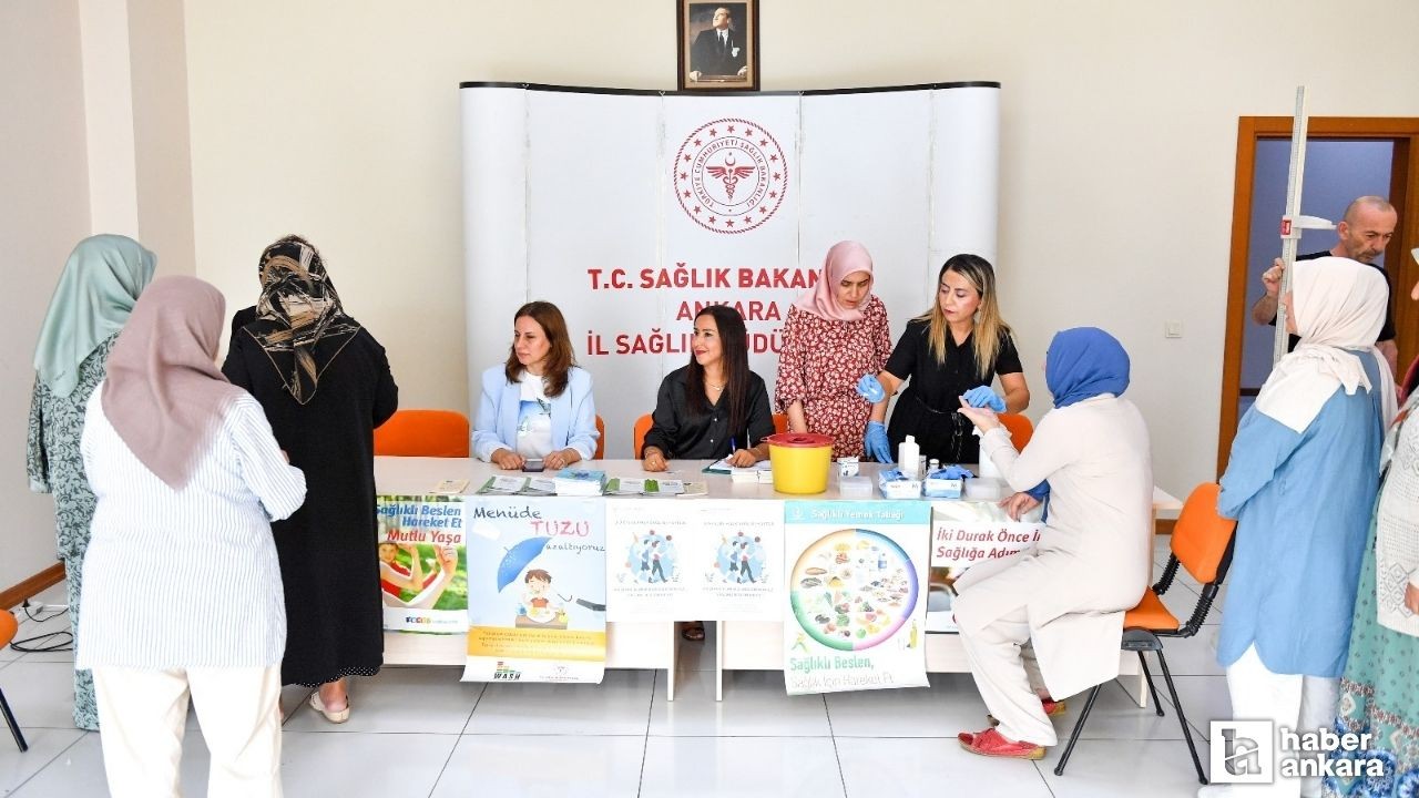 Altındağ Belediyesi binlerce kişiyi ücretsiz sağlık taramasından yararlandırdı