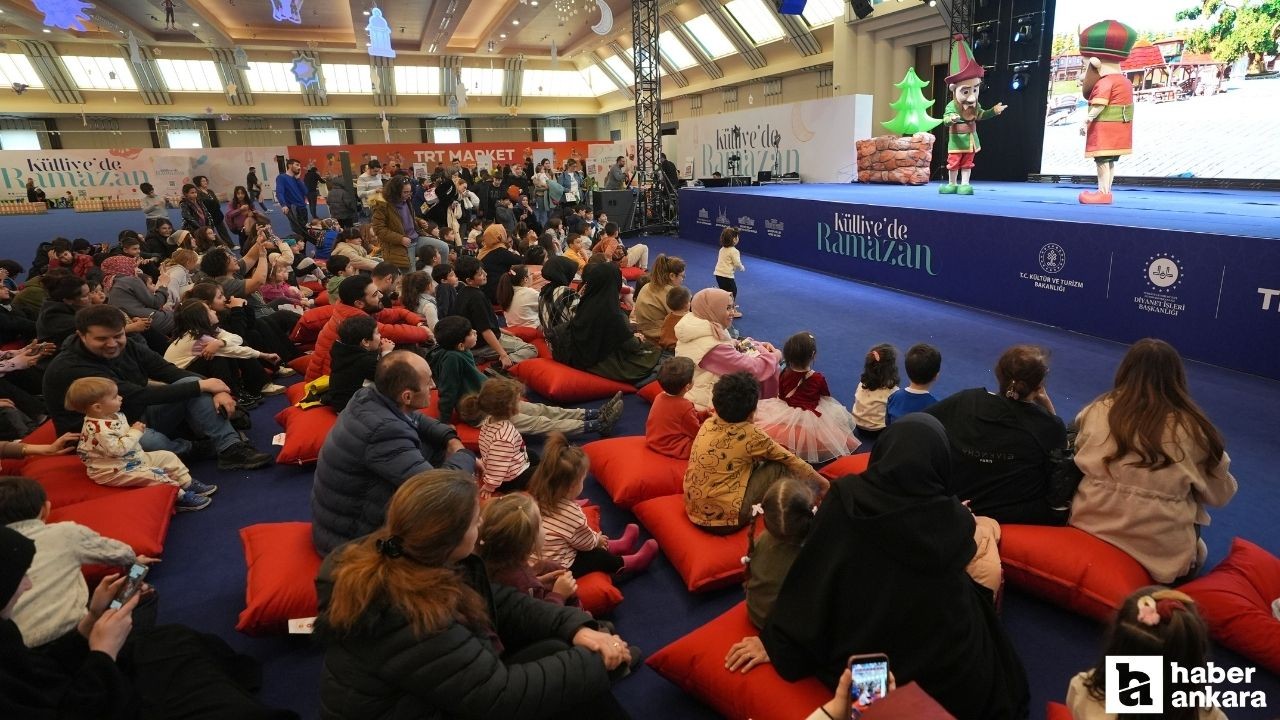 Başkentlilerden Külliye’de Ramazan etkinliğine yoğun ilgi