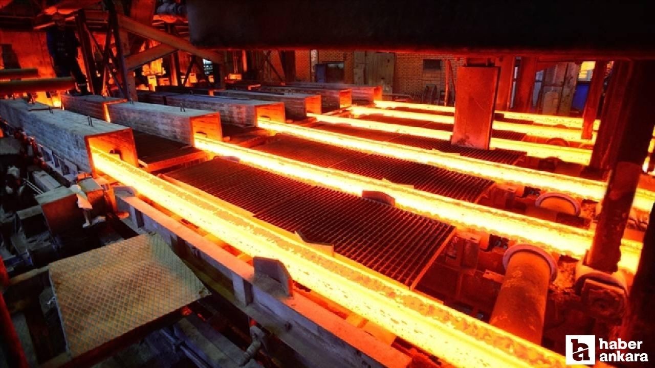 Türkiye’nin ham çelik üretimi ocak ayında yıllık bazda azaldı