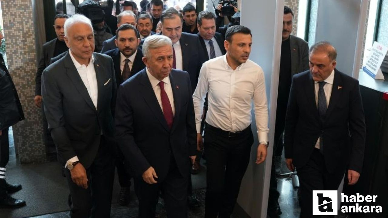 ABB Başkanı Mansur Yavaş Saraçhane'ye geldi