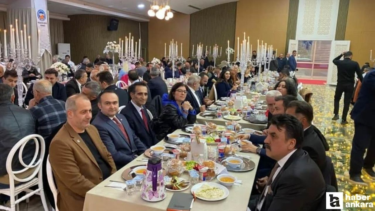 Birlik Derneği, Ankara'da iftar programı düzenledi