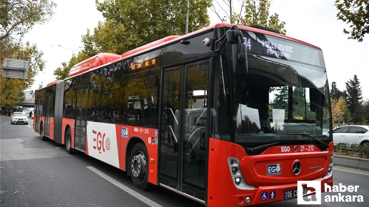 EGO, valilik kararıyla durdurulan metro ve otobüs hizmetlerini duyurdu