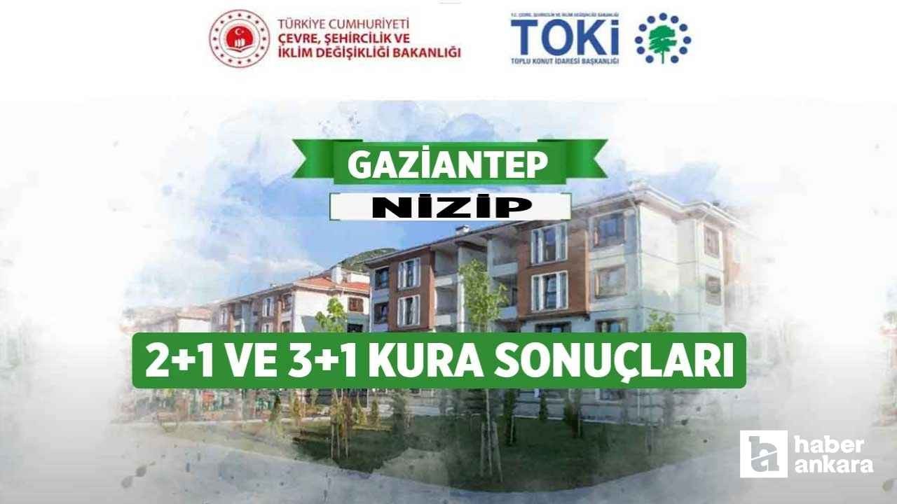 Nizip TOKİ kura sonuçları isim listesi 2025! e-Devlet sorgulama ekranı