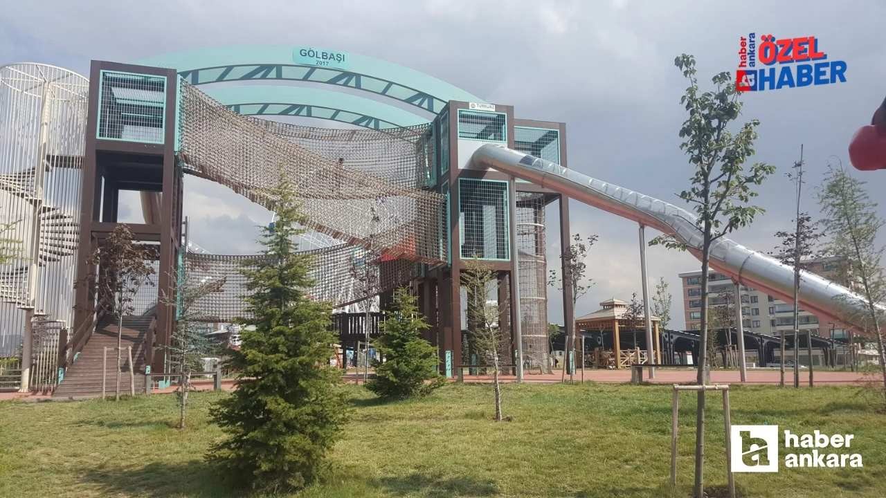 Ankara'da ücretsiz dev kaydıraklı park!