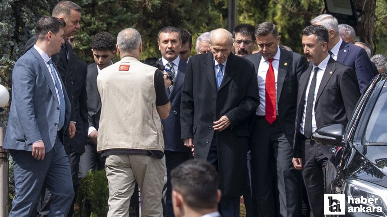 MHP Genel Başkanı Bahçeli, 2 ay sonra ilk defa görüntülendi