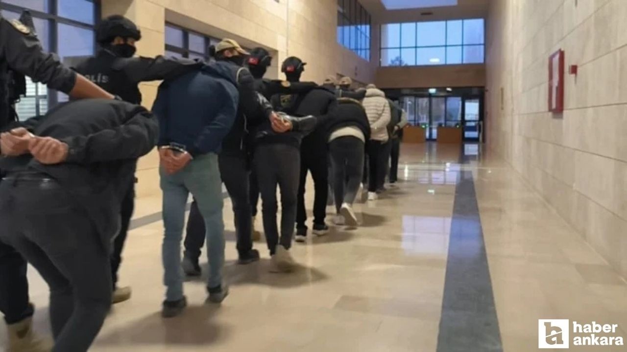 Ankara'da düzenlenen operasyonlarda aranan 963 suçlu yakalandı