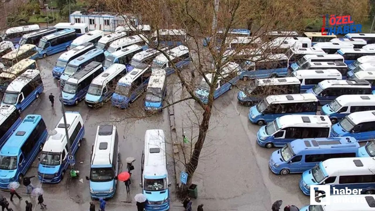 Ankara dolmuş fiyatları 2025 tarifesi için yeni düzenleme talebi!