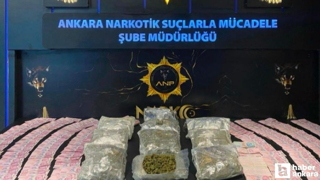 Ankara'da yasaklı madde operasyonu: 2 kişi tutuklandı