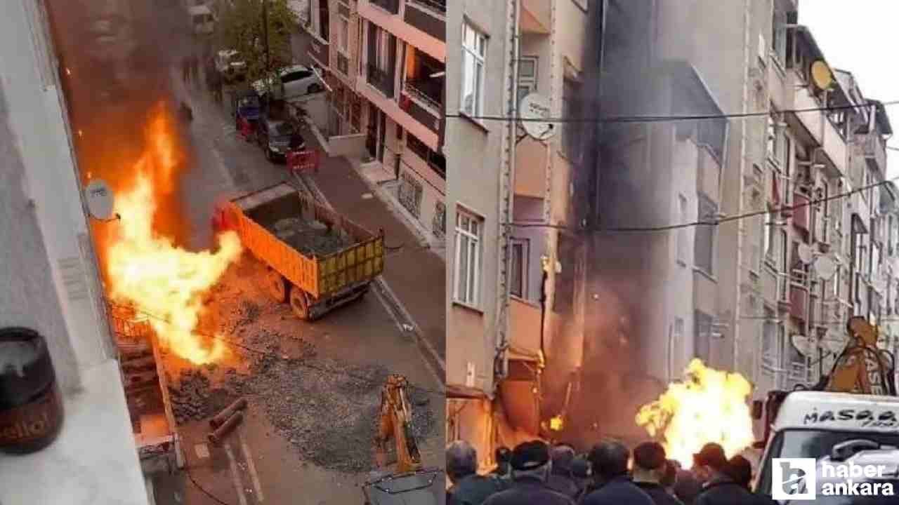 Esenyurt’ta 4 katlı binanın önünde patlama
