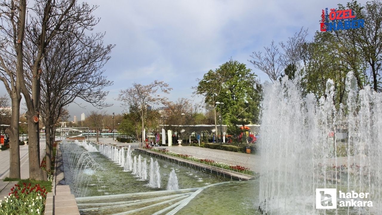 Ankara’ya bahar geldi, parklar canlandı: Ankara’nın 5 gözde parkı