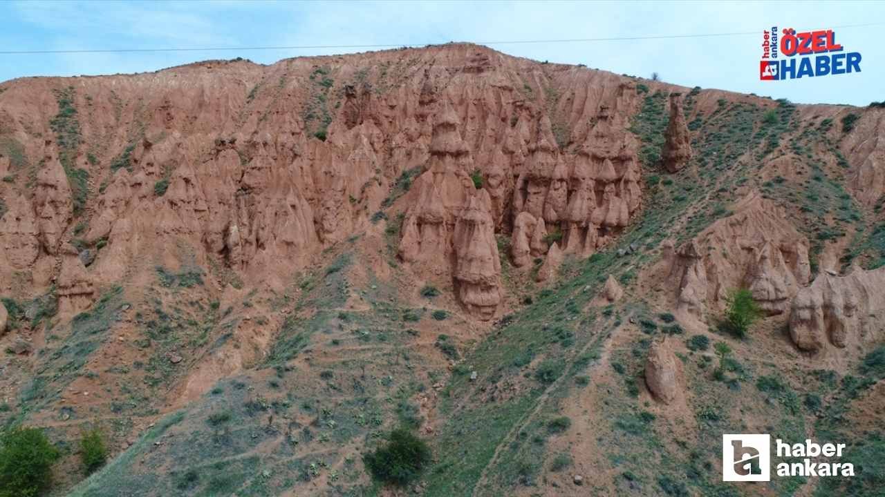 Ankara yakınlarında binlerce yıllık bir doğa mirası!