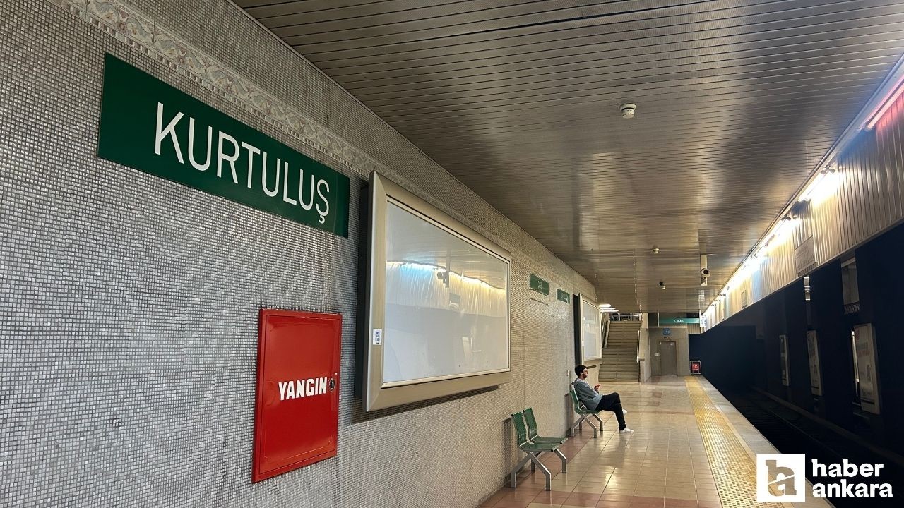EGO duyurdu: 3 metro istasyonu 1 Mayıs'ta geçici kapatılacak