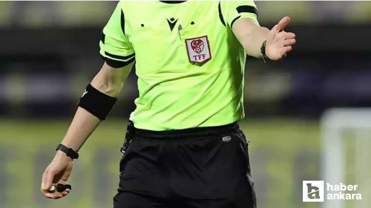 Trendyol 1. Lig'de 37. haftanın hakemleri belli oldu