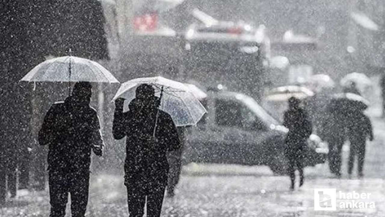 Ankara için yeni kuvvetli yağış uyarısı yapıldı!