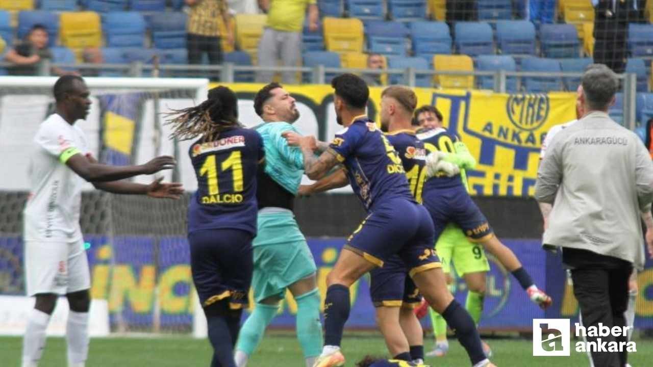 Ankaragücü - Çorum FK maçının cezaları açıklandı