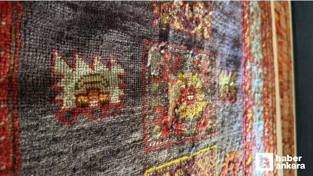 Tokat’ta 300 yıllık halılarda emoji izleri keşfedildi