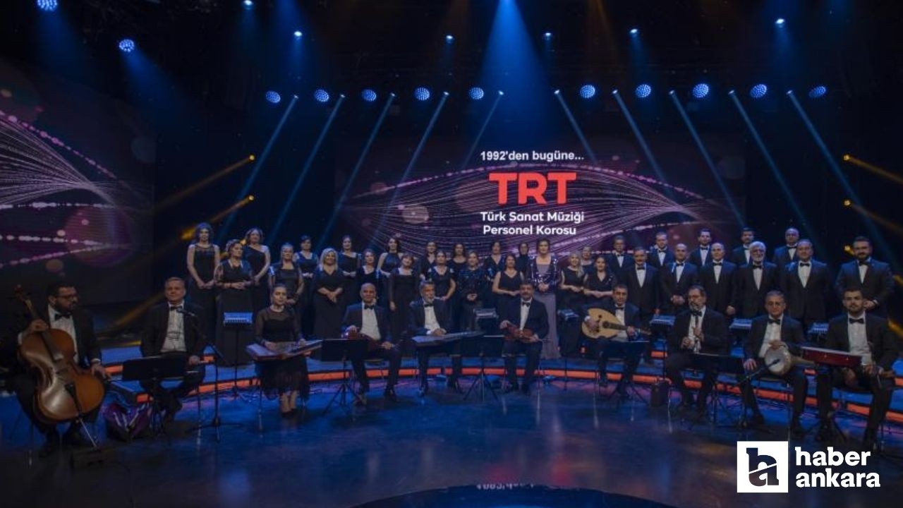 TRT Türk Sanat Müziği Personel Korosu 33 yaşında