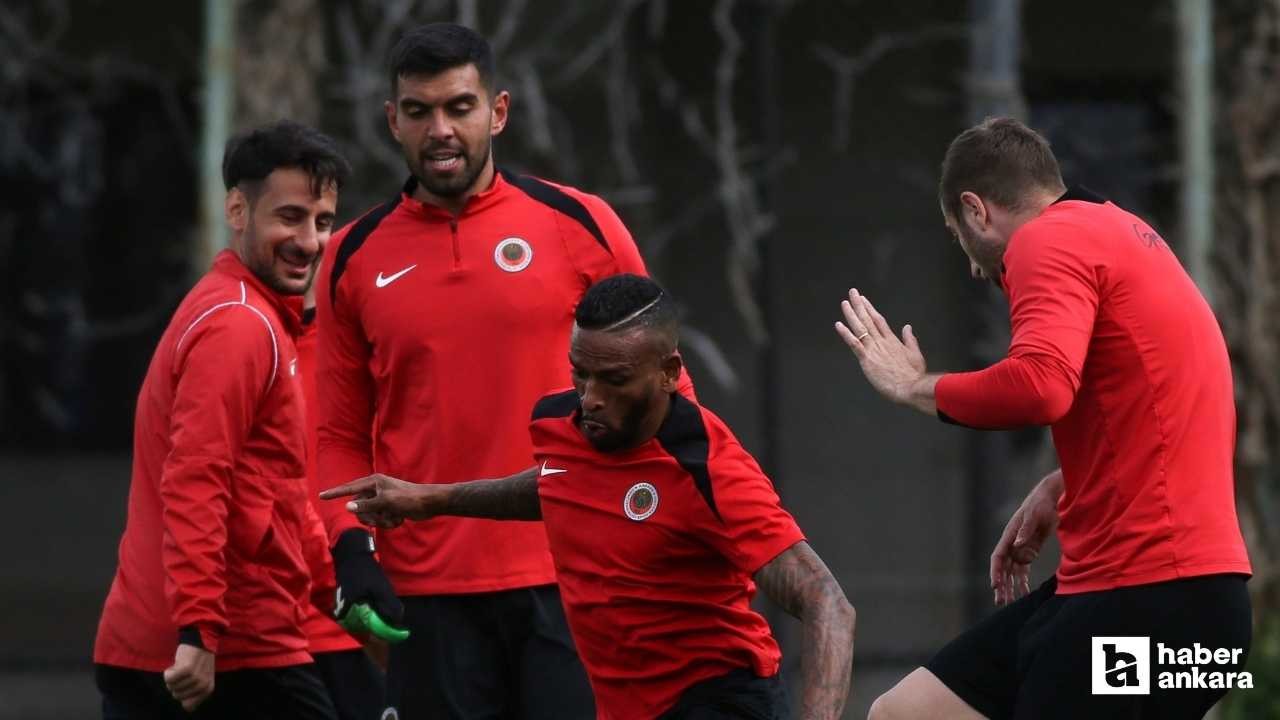 Gençlerbirliği'nde Sakaryaspor maçının hazırlıkları tamamlandı
