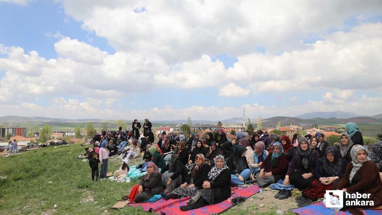 Çubuk'ta 100 yıllık yağmur duası geleneği yaşatılıyor