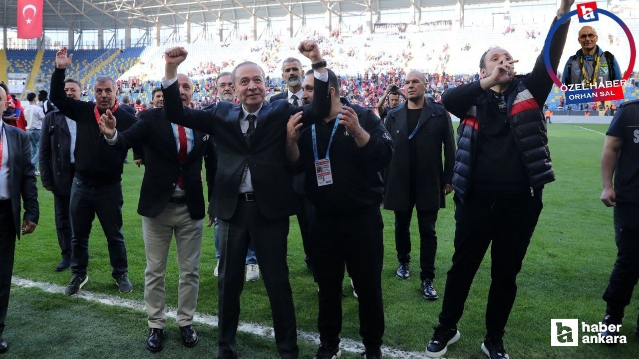Gençlerbirliği Başkanı Osman Sungur açıkladı: Ben adayım