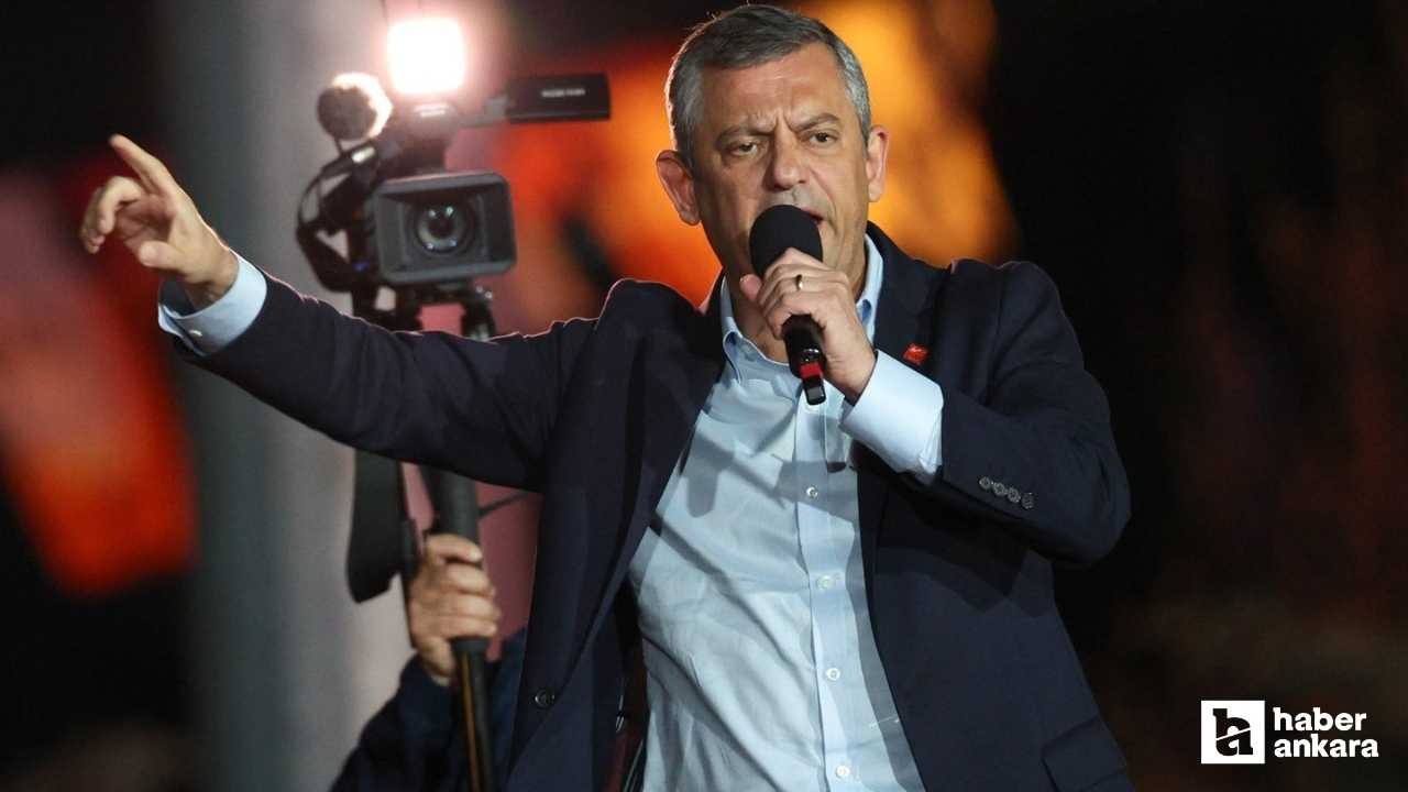 Özgür Özel: Diz çökmeyeceğiz, Türkiye kazanacak